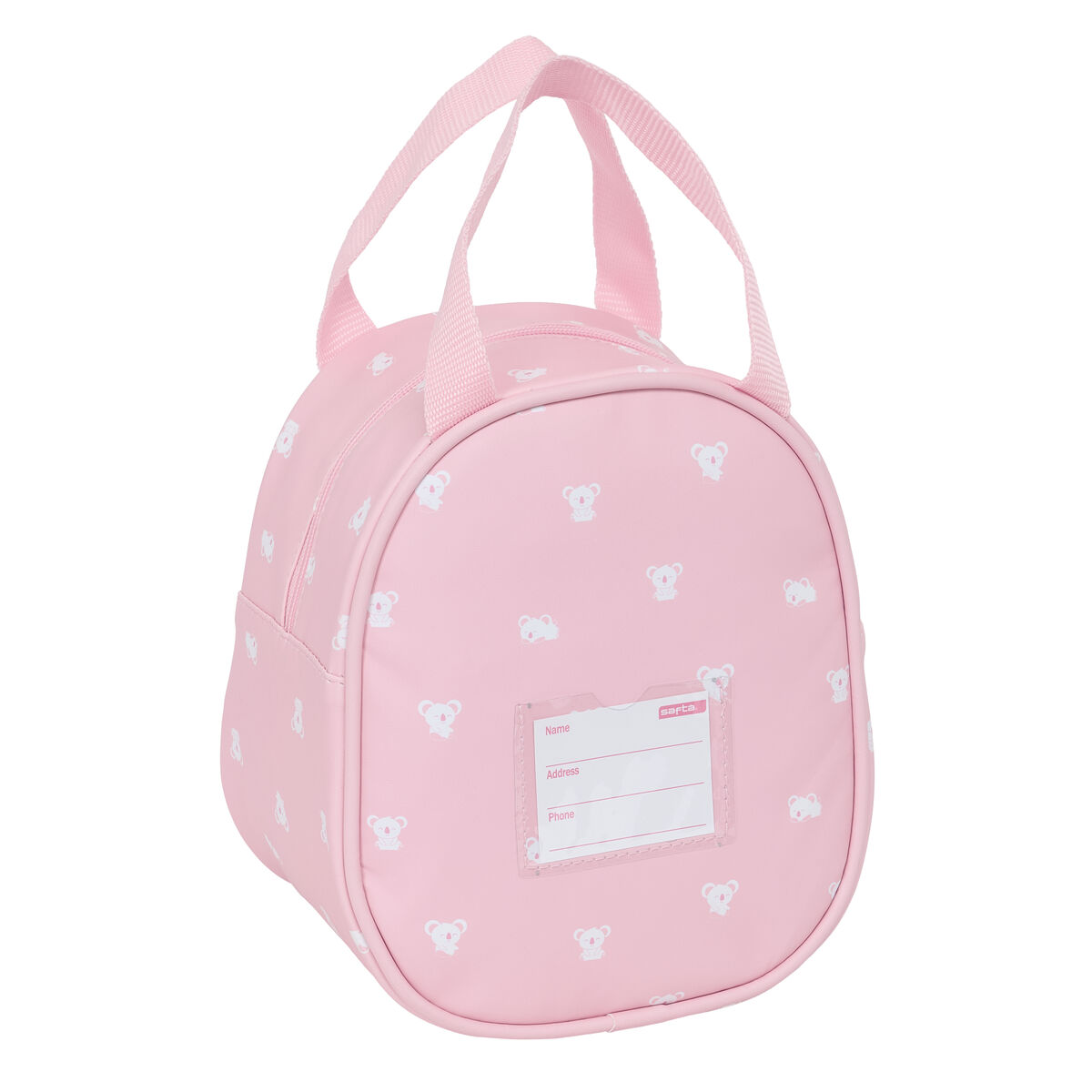 Portameriendas Térmico Safta Koala Rosa 19 x 22 x 14 cm
